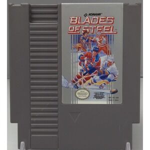 Blades of‎ Steel - Nintendo NES - Authentic 24 Stamp - Tested & Working